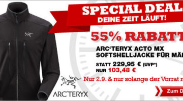 Arcteryx Herren Softshelljacke im Angebot