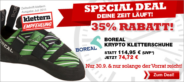 Boreal Kletterschuhe im Angebot mit -35% Rabatt