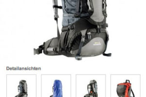 Deuter AirContact Pro 60+15 Trekkingrucksack