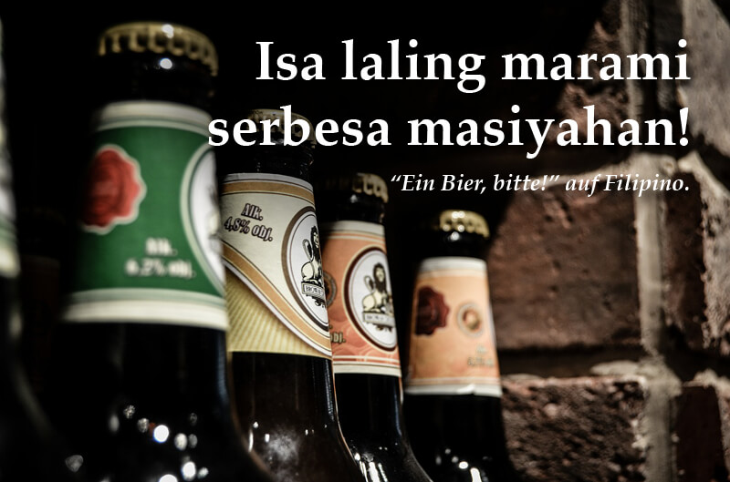 "Ein Bier, bitte!" auf 50 Sprachen – Überlebenswichtig für die Weltreise!