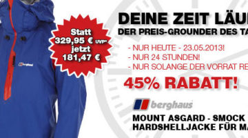 Angebot Hardshelljacke Berghaus Mount Asgard