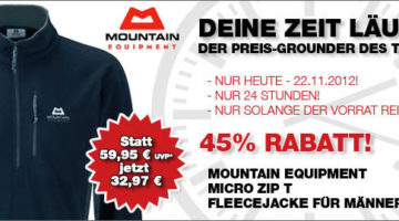 Micro Zip T Fleecejacke Männer - Bergfreunde Angebot