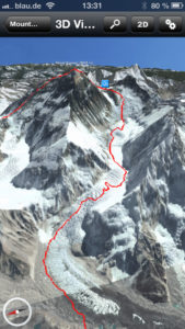 Mount Everest 3D Normalweg