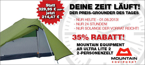 Ultraleichtes 2-Personenzelt von Mountain Equipment im Angebot 