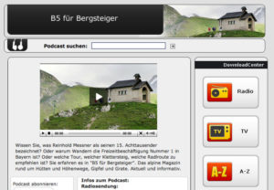 Podcast B5 für Bergsteiger