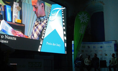 Vorführung beim Tegernseer Bergfilm-Festival Vorführung beim Tegernseer Bergfilm-Festival