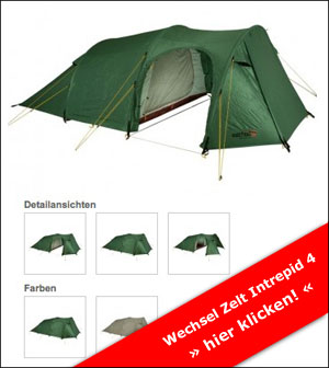 Wechsel Zelt Intrepid 4 Travel Line